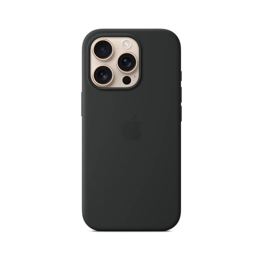 Apple iPhone 16 Pro Silicone Case with MagSafe - Black