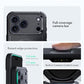 ESR for iPhone 17 Pro Phone Case, 23ft Military-Grade Drop Protection, Shock-Absorbing Rugged Cover, MagSafe Accessories Compatible, Cyber Series, Black