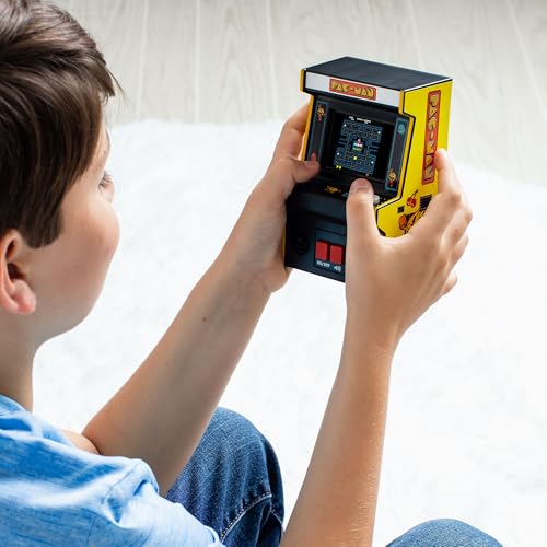 Arcade Classics - Retro Mini Arcade Game, Full Color Screen, Classic Handheld Electronic Game Console, 90s Toy, Great Gift for Kids 8+, Pac-Man