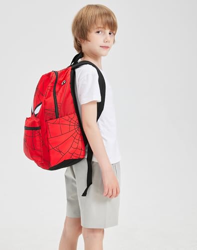School Backpack,Lightweight Spider Elementary Schoolbag for Kids