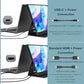 InnoView Portable Monitor, 15.6 Inch FHD 1080P HDMI USB C Second External Monitor for Laptop, Desktop, MacBook, Phones, Tablet, PS5/4, Xbox, Switch, Built-in Speaker with Protective Case