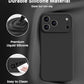 OTOFLY Magnetic for iPhone 17 Pro Case,Compatible with Magsafe,Classic Liquid Silicone Mobile Phone Case,Integrated Camera Control Button,Anti-Scratch Microfiber Lining, Black