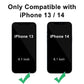 DEERLAMN Case for iPhone 13/iPhone 14 6.1-Inch with Slide Camera Cover+Screen Protector(2 Packs),Rotated Ring Kickstand Military Grade Shockproof Protective Cover-Olive Green