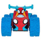 Jazwares Marvel Spidey and His Amazing Friends Marvel Spidey Web Climber - 7-Inch Rev Up Motor Vehicle That Climbs Obstacles