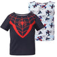 Disney Marvel Spiderman Stitch Star Wars Mickey Boy T-Shirt & Tank Set 2-9Y | Summer Athletic Shirt,Graphic Tank Top Shirt & Tee 2Pcs Cars Mcqueen Short & Sleeveless,Captain America Iron Man Kid Clothes