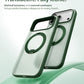 TORRAS 360 Magnetic Stand for iPhone 17 Pro Case, Ostand 3.0[Fit for MagSafe][4X Mil-Grade Shockproof] Rotatable Kickstand Protective Cover, Camera Control Button, Translucent Pine Green, O3 Fitness