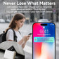 Ultrbeka Ultra-Thin Wallet Tracker Card 0.094in IP68 Waterproof Bluetooth Tracker for Wallets, Passport, Work with Apple Find My, Wireless Charging, Card Locator [Apple MFi Certified] iOS Only