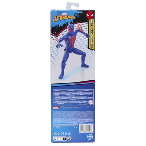 SPIDER-MAN Marvel Titan Series 2099 Action Figure, 12-Inch-Scale (30 cm) Super Hero Toys for Kids Ages 4+