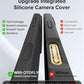 OTOFLY Magnetic for iPhone 17 Pro Case,Compatible with Magsafe,Classic Liquid Silicone Mobile Phone Case,Integrated Camera Control Button,Anti-Scratch Microfiber Lining, Black