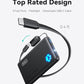 INIU 45W Fast Charging Portable Charger, 40% Smaller 10000mAh with Detachable Cable, Flight-Safe Travel Power Bank, USB C External Phone Battery Pack for iPhone 17 16 Pro iPad Samsung S26 Google etc