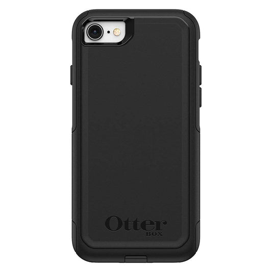 OtterBox iPhone SE 3rd & 2nd Gen (NOT SE4 – 2025 MODEL) iPhone 8 & iPhone 7 (NOT PLUS SIZED MODELS) Commuter Series Case - Black, Slim & Tough, Pocket-Friendly, with Port Protection | Thin & Protective iPhone Case, Dual-Layer, Impact Absorbing iPhone Case