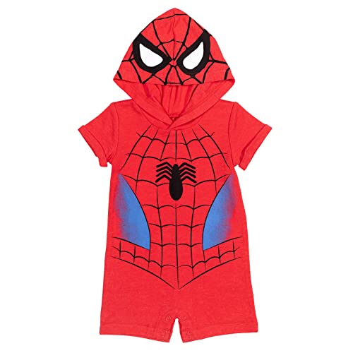 Marvel Avengers Spider-Man Captain America Hulk Miles Morales Cosplay Romper Newborn to Toddler