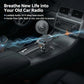 Bluetooth Car Adapter FM Transmitter, 96W Retractable Charger, 4-in-1 Bluetooth 5.3 USB C Aux Adapter for Music & Hands-Free Calls, Wireless Radio Receiver for iPhone 17 16 15 SUV Truck RV