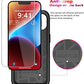 Diverbox for iPhone 14 Case [Shockproof] [Dropproof] [Tempered Glass Screen + Camera Lens Protector] Heavy Duty Protection Phone Case Cover for iPhone 14 6.1inch
