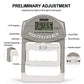 Handeful Grip Strength Tester Trainer - Dynamometer Handgrip Measurer Meter, Handheld Strengthener Exerciser for Sports, School, and Home Use