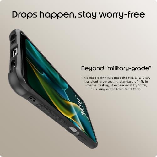 Motorola Moto G (2025/2026) & G Play (2026) Rugged Protective Case- Black - Precision fit, Military Grade Shock Absorbing Cover for Enhanced Phone Grip, Drop Protection