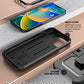 SUPCASE for iPhone 14 Case with Stand & Belt-Clip (Unicorn Beetle Pro), [Built-in Screen Protector] [Military-Grade Drop Protection] Heavy Duty Rugged Phone Case for iPhone 14 / iPhone 13, Black