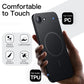 JETech Magnetic Slim Case for iPhone 17e (2026) / iPhone 16e Compatible with MagSafe, Camera Lens Full Protection, Ultra-Thin Lightweight Matte Finish Minimalist Phone Cover (Black)