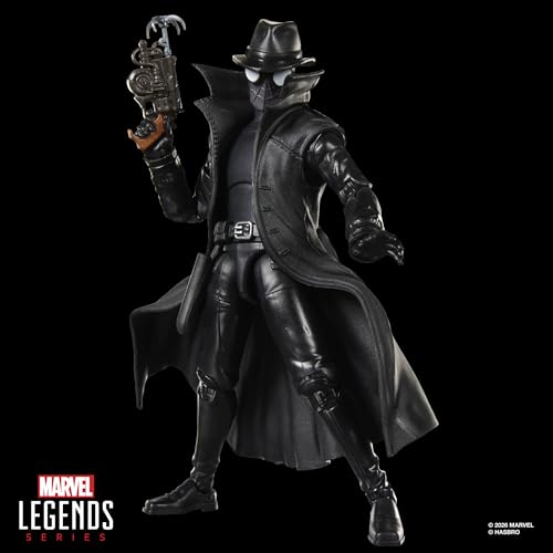 Marvel Legends Series Spider-Man Noir, Retro Cardback Spider-Man Comics Collectible 6-Inch Scale Action Figure ( Exclusive)