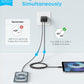 Anker iPhone Charger, 2-Pack 20W Fast USB C Charger Block, Type C Charger Fast Charging for iPhone 17/17 Pro Max/16 Series/iPad Pro and More (Black, 2 Pack & 2 Cable)
