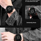 SNE Digital Watch Sports Waterproof Military Back Light Small Watch for Men Black 1426