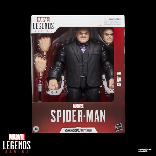 Marvel Legends Series Gamerverse Kingpin, Spider-Man Video Game-Inspired Collectible 6 Inch Action Figure ( Exclusive)