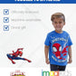Marvel Spider-Man T-Shirt Toddler to Big Kid | Birthday Shirt, 100 Days of School, Big Brother and Big Sister, 100% Cotton, Crewneck Style, Short Sleeve, Breathable Fabric