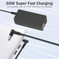 Replacement for HP Laptop Charger 65W 45W Computer Charger Smart Blue Tip Power Adapter