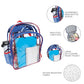 Bioworld Spider-Man Classic 2-Piece 16" Kids Clear Backpack & Lunch Box Set For School And Travel