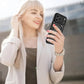 AIGOMARA Case Made for iPhone 17 Pro [Compatible with MagSafe] Black Leopard Pattern Design for Women Girls Men Soft TPU Bumper Hard PC Back Anti-Fall Shockproof Protective Slim Magnetic Cover