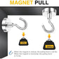 DIYMAG Magnetic Hooks, 30lbs+ Magnet Hook 2026 Cruise Cabin Ship Essentials Heavy Duty Strong Magnets Refrigerator Fridge Hanging for Classroom Beach Vacation Kitchen Grills Home 20 Pack (Silver)