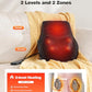 Shiatsu Neck & Back Massager with Heat – 3D Kneading Massage Pillow for Full Body Relaxation (Home, Office & Car Use)
