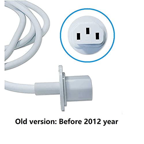 WESAPPINC Replacement Extension Cable for Apple Power Mac G5 iMac 20" 21.5" 24" 27" Power Supply Cord