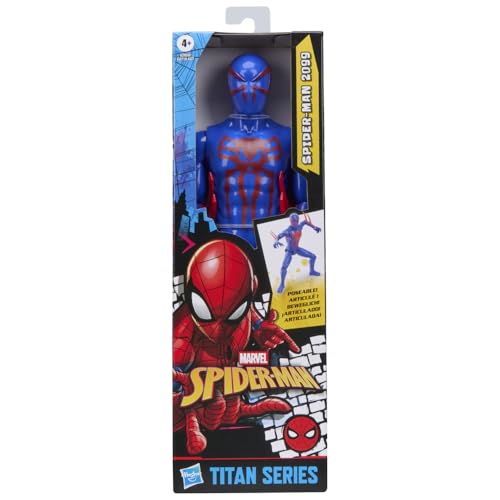 SPIDER-MAN Marvel Titan Series 2099 Action Figure, 12-Inch-Scale (30 cm) Super Hero Toys for Kids Ages 4+