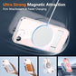 SPIDERCASE Magnetic for iPhone 17e Case for iPhone 16e Case, with [3 Stand Ways] [Military Grade Drop Protection] Invisible Stand Shockproof Slim Case for iPhone 17e/16e 6.1 inch, Clear