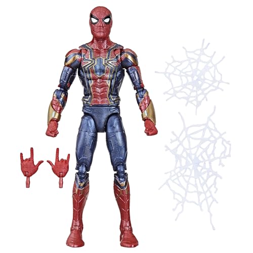Marvel Legends Series Iron Spider, Avengers: Endgame Collectible 6 Inch Spider-Man Action Figure | Marvel Legends Studios 6 Inch Action Figure Avengers Endgame - Iron Spider