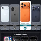 Goton for iPhone 17 Pro Case with Privacy Tempered Glass Screen Protector & Camera Lens Protector, Compatible with MagSafe, Invisible Kickstand, Shockproof Phone Cover, Blue