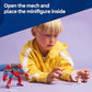 LEGO Marvel Spider-Man Mech vs. Anti-Venom Building Toy Set - Spider-Man Toy for Kids, Boys and Girls, Ages 6+ - Buildable Action Figure - Superhero Gift for Birthday - 76308