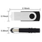 Aiibe 32GB USB Flash Drive Memory Stick Thumb Drive USB 2.0 Black