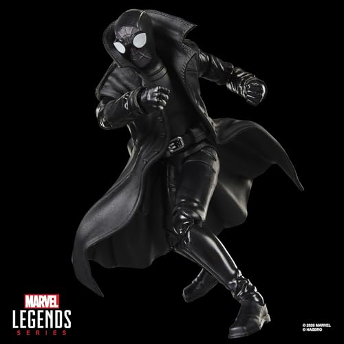 Marvel Legends Series Spider-Man Noir, Retro Cardback Spider-Man Comics Collectible 6-Inch Scale Action Figure ( Exclusive)