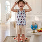 Disney Marvel Spiderman Stitch Star Wars Mickey Boy T-Shirt & Tank Set 2-9Y | Summer Athletic Shirt,Graphic Tank Top Shirt & Tee 2Pcs Cars Mcqueen Short & Sleeveless,Captain America Iron Man Kid Clothes