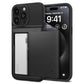 Spigen Slim Armor CS Designed for iPhone 15 Pro Case (2023) [Military-Grade Protection] - Black