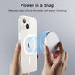 ESR for iPhone 14/13 Case for MagSafe, Anti-Yellowing, Clear | Ultra Slim, 3X Military-Grade Drop Protection, Magnetic Phone Case, Impact Absorbing, Resists Scratches