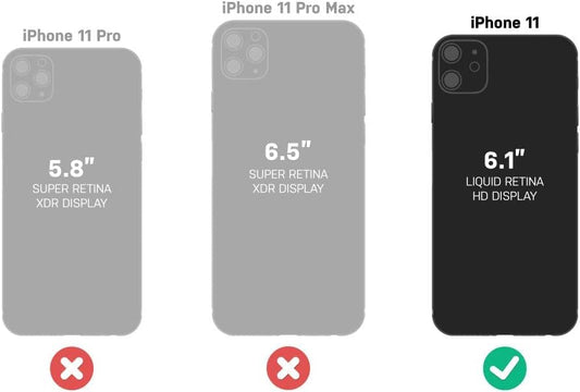 OtterBox Commuter Series Case for iPhone 11 & iPhone XR (Only) - Retail Packaging - Black