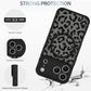 AIGOMARA Case Made for iPhone 17 Pro [Compatible with MagSafe] Black Leopard Pattern Design for Women Girls Men Soft TPU Bumper Hard PC Back Anti-Fall Shockproof Protective Slim Magnetic Cover