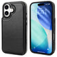 ONETOP Compatible with iPhone 17 Wallet Case with Card Holder, PU Leather Kickstand Card Slots Case, Double Magnetic Clasp and Durable Shockproof Cover 6.3 Inch (Black)