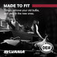 SYLVANIA - 168 Long Life Miniature - Bulb, Ideal for Interior Lighting - Map, Dome, Trunk, Cargo and License Plate (Contains 2 Bulbs)