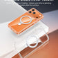 TORRAS Ostand for iPhone 17 Pro Case Clear Magnetic, Fit for MagSafe, 4X Military Drop Protection, Camera Control, Slim Phone Case for iPhone 17 Pro with Kickstand, Anti Yellowing Cover 6.3", Clear