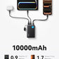 INIU 45W Fast Charging Portable Charger, 40% Smaller 10000mAh with Detachable Cable, Flight-Safe Travel Power Bank, USB C External Phone Battery Pack for iPhone 17 16 Pro iPad Samsung S26 Google etc