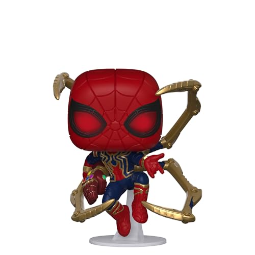 Funko POP! Marvel: Avengers Endgame - Iron Spider with NanoGauntlet | Official Superheroes Merch - Collectable Vinyl Figurine for Shelf Display - Birthday Gift Idea for Fans and Collectors